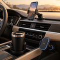 CarNest Bundle - Cup Holder, Phone Holder and Wireless Charger in car